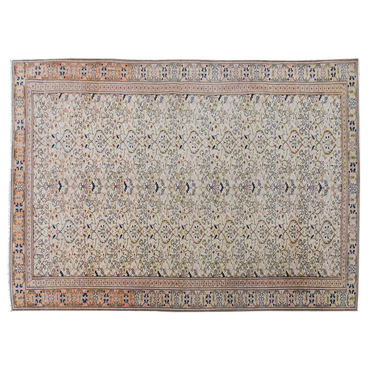 Vintage Rug 4'9" x 6'10" feet 145 x 209 cm
