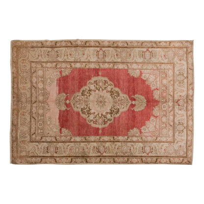 Vintage Rug 4'9" x 6'9" feet 145 x 206 cm