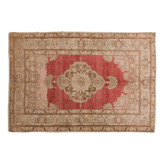 Vintage Rug 4'9" x 6'9" feet 145 x 206 cm