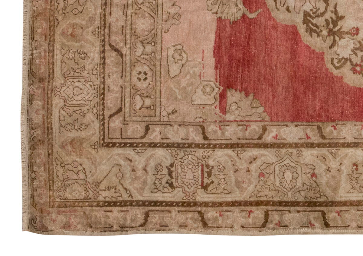 Vintage Rug 4'9" x 6'9" feet 145 x 206 cm