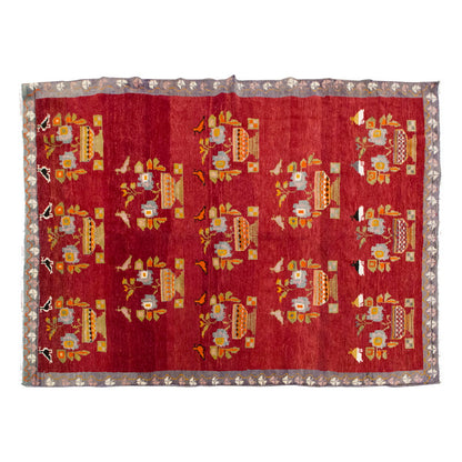 Vintage Rug 4'9" x 7'3" feet 145 x 220 cm
