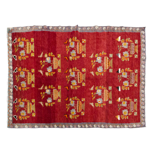 Vintage Rug 4'9" x 7'3" feet 145 x 220 cm