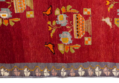 Vintage Rug 4'9" x 7'3" feet 145 x 220 cm
