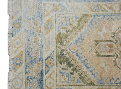 Vintage Rug 4 x 6'9" feet 122 x 207 cm