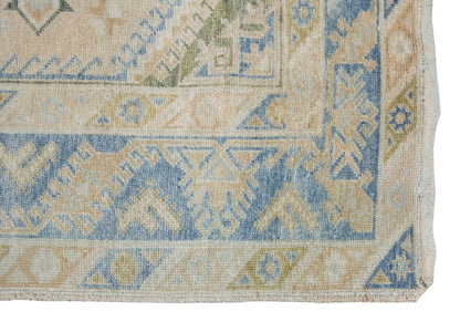 Vintage Rug 4 x 6'9" feet 122 x 207 cm