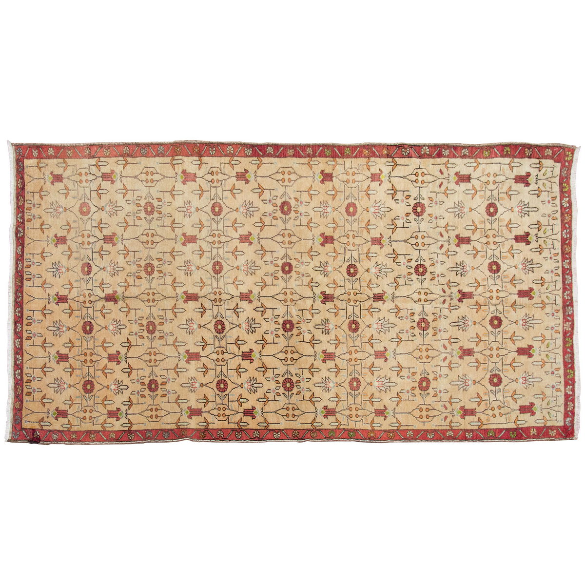Vintage Rug 5" x 9'5" feet  150 x 287 cm