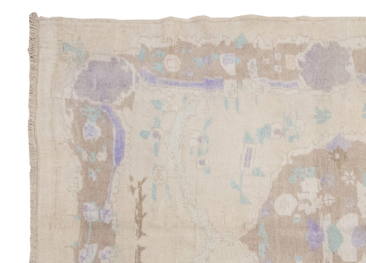 Vintage Rug 5' x 6'7" feet 152 x 200 cm