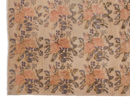 Vintage Rug 5'1" x 6'6" feet 155 x 197 cm