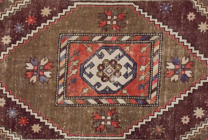 Vintage Rug 5'1" x 8'2" feet  155 x 248 cm