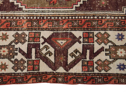 Vintage Rug 5'1" x 8'2" feet  155 x 248 cm