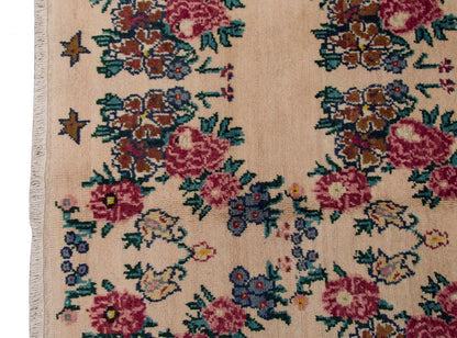 Vintage Rug 5'2" x 9'4" feet  157 x 284 cm