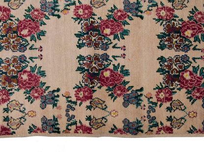 Vintage Rug 5'2" x 9'4" feet  157 x 284 cm