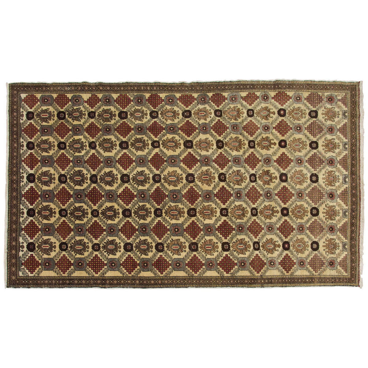 Vintage Rug 5'8" x 10" feet  173 x 306 cm