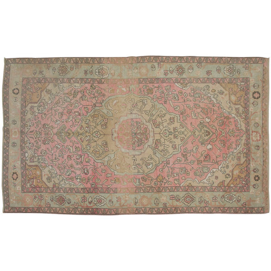 Vintage Rug 6" x 10'4" feet  177 x 315 cm