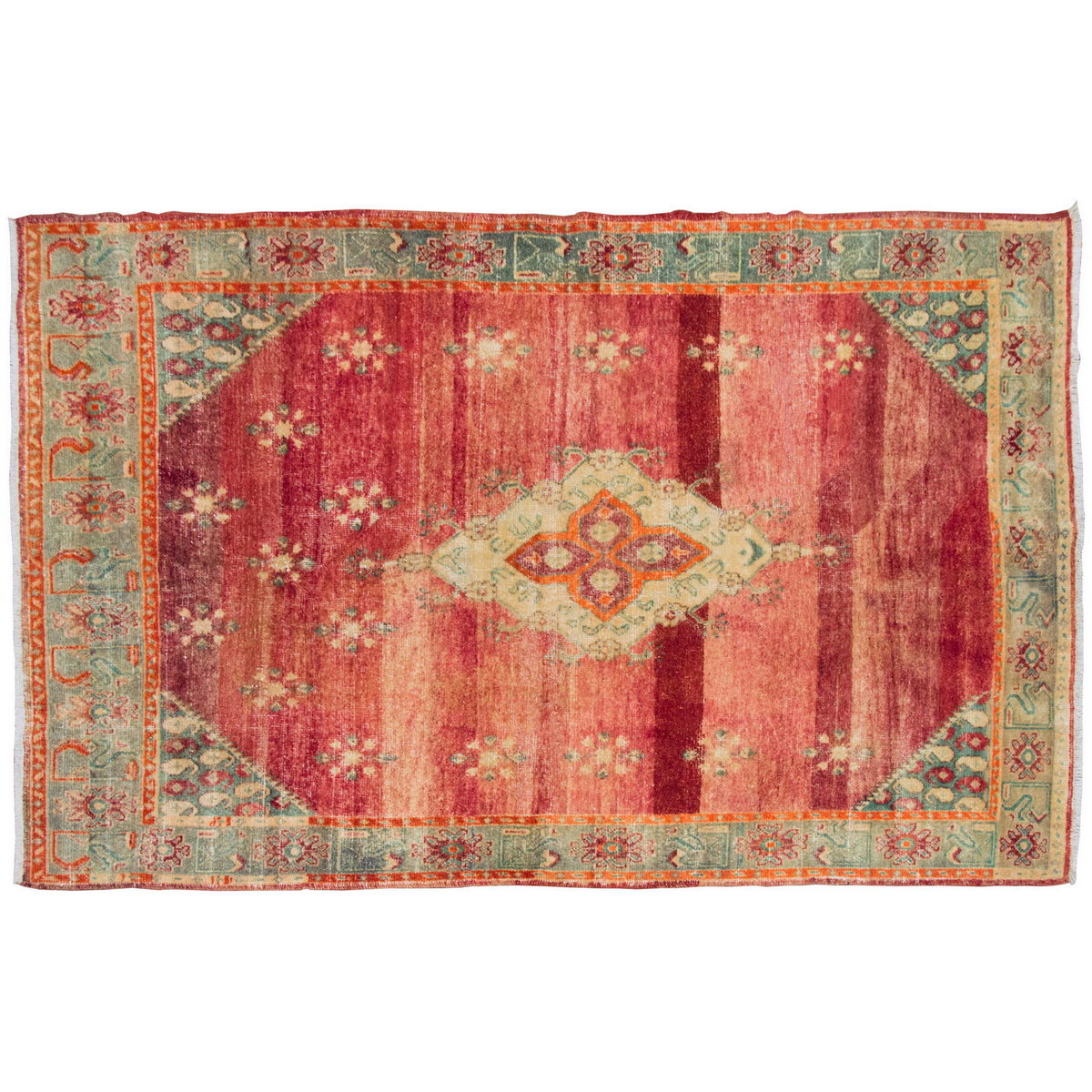 Vintage Rug 6'3" x 9" feet  190 x 274 cm