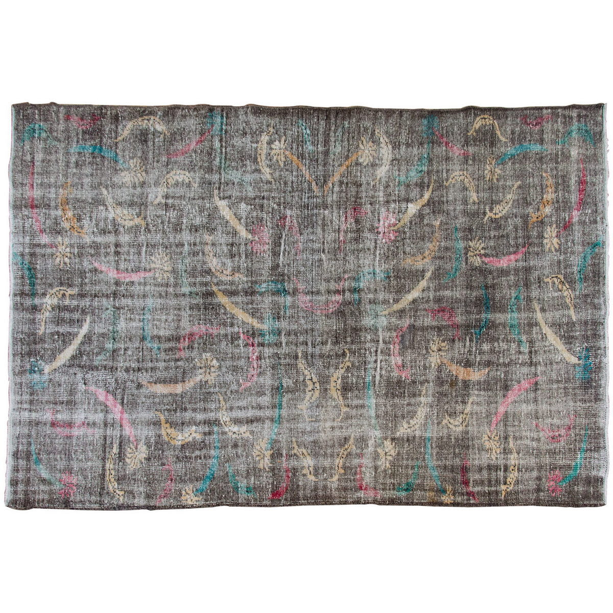 Vintage Rug 6'3" x 9'2" feet  190 x 280cm