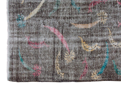 Vintage Rug 6'3" x 9'2" feet  190 x 280cm