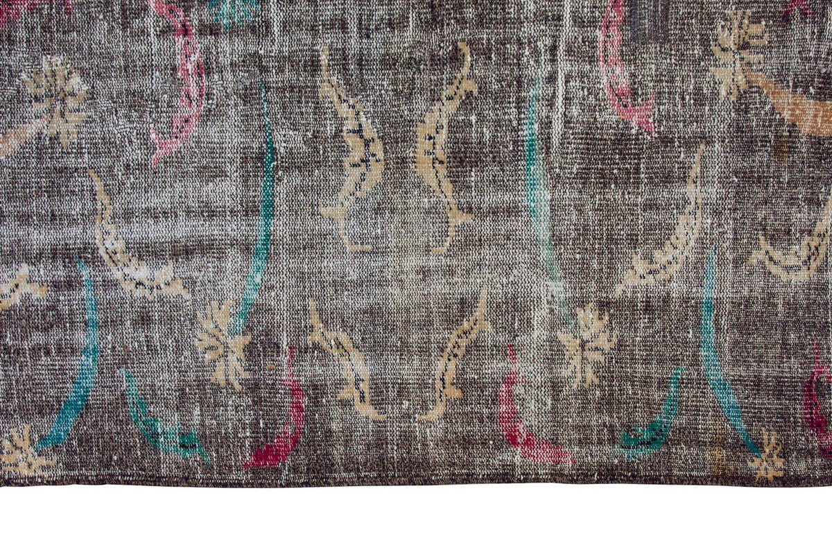 Vintage Rug 6'3" x 9'2" feet  190 x 280cm