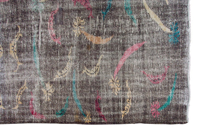 Vintage Rug 6'3" x 9'2" feet  190 x 280cm