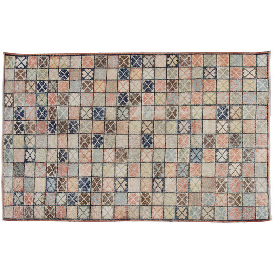 Vintage Rug 6'3" x 9'6" feet  190 x 290 cm