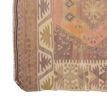 Vintage kilim Rug,Adana Kilim 3'1" x 5" feet 95 x 150 cm