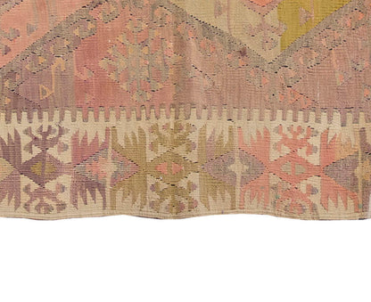 Vintage kilim Rug,Adana Kilim 3'1" x 5" feet 95 x 150 cm