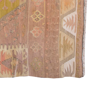 Vintage kilim Rug,Adana Kilim 3'1" x 5" feet 95 x 150 cm