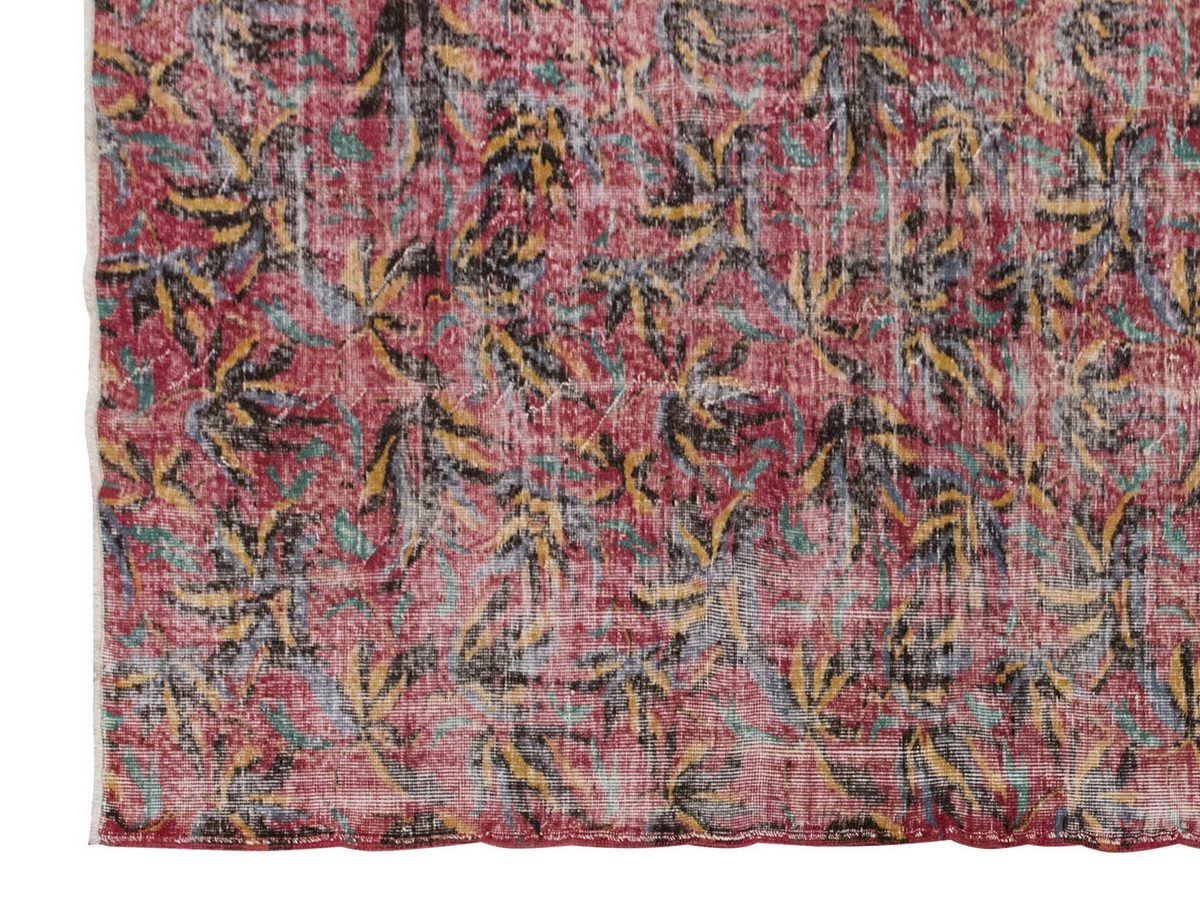 Zeki Muren Rug, Vintage Large Rug, 6'8" x 9'7" feet 204 x 292 cm