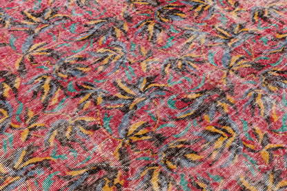 Zeki Muren Rug, Vintage Large Rug, 6'8" x 9'7" feet 204 x 292 cm