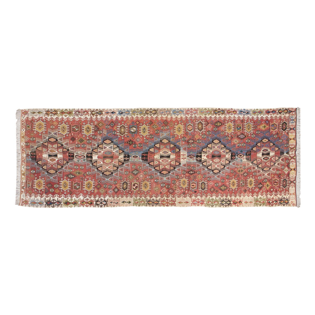Adana Reyhanlı Kilim, 155 x 455 cm / 5'1 x 15 feet