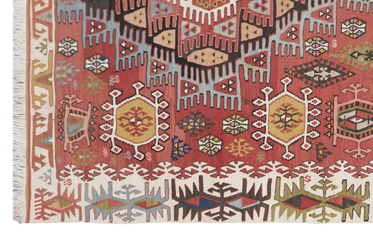 Adana Reyhanlı Kilim, 155 x 455 cm / 5'1 x 15 feet