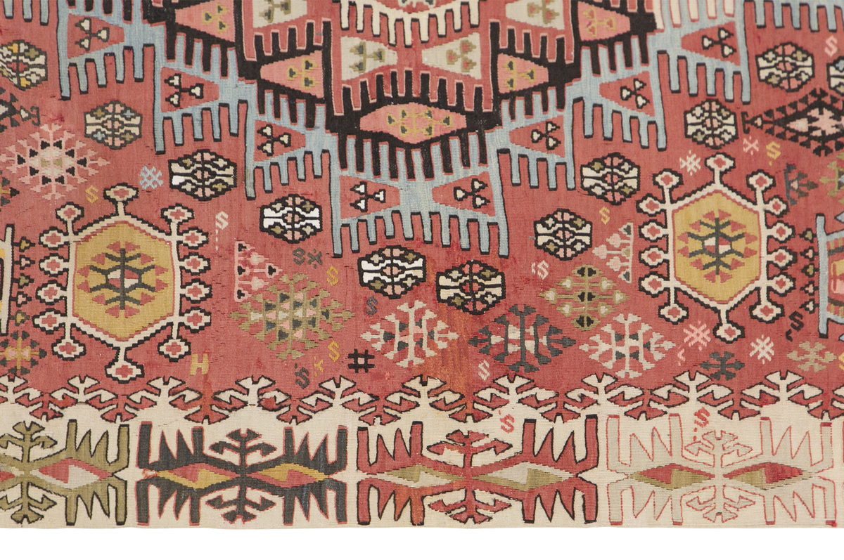 Adana Reyhanlı Kilim, 155 x 455 cm / 5'1 x 15 feet