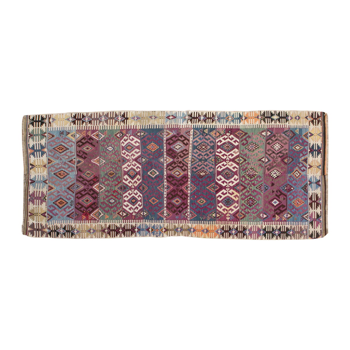Adana Reyhanlı Kilim, 170 x 410 cm / 5'7 x 13'5 feet
