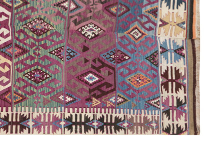 Adana Reyhanlı Kilim, 170 x 410 cm / 5'7 x 13'5 feet