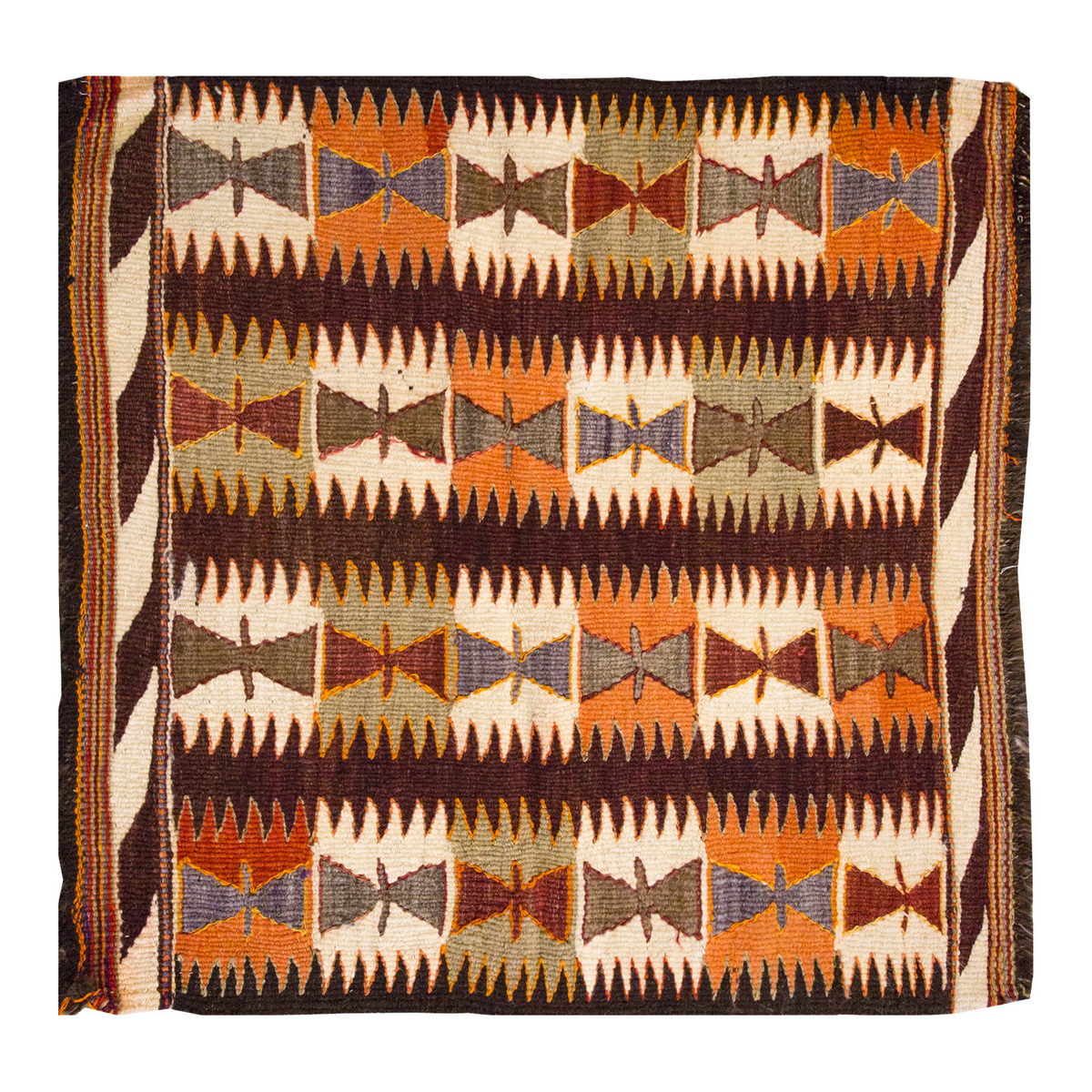 Anamur Mut Kilim, 72x77 cm, 2.4 x 2.6 ft