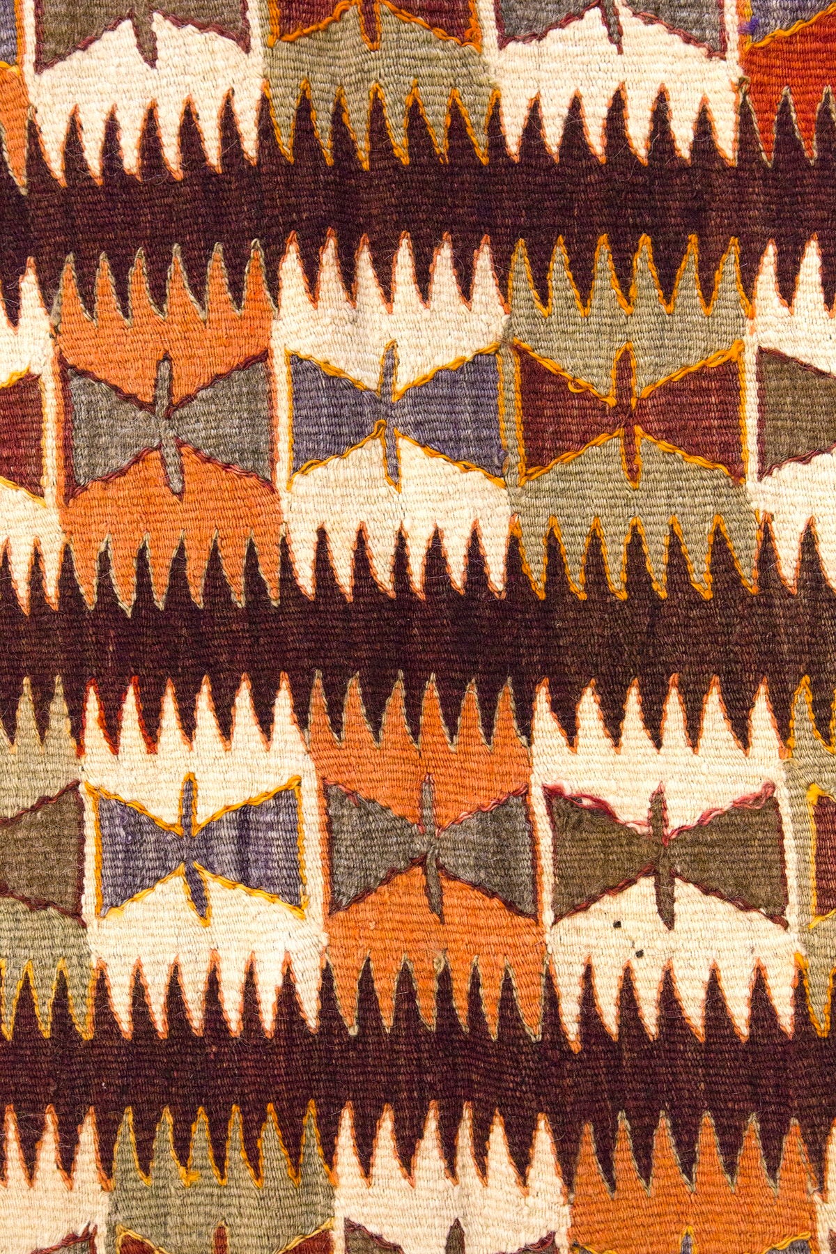 Anamur Mut Kilim, 72x77 cm, 2.4 x 2.6 ft