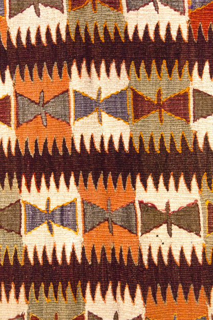 Anamur Mut Kilim, 72x77 cm, 2.4 x 2.6 ft