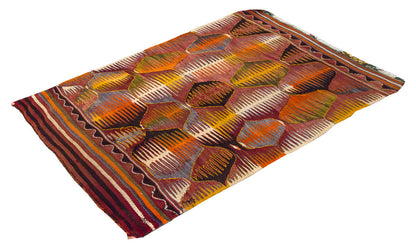 Anamur Mut Kilim, 77x121 cm, 2.6 x 3.11 ft