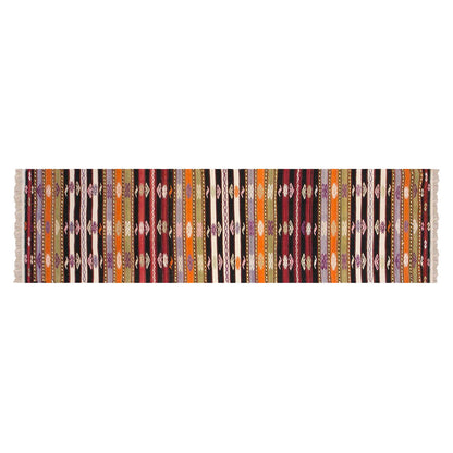 Anatolia'n tribal kilim, 2 x 12.10 ft kilim, 63 x 393 cm