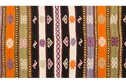 Anatolia'n tribal kilim, 2 x 12.10 ft kilim, 63 x 393 cm