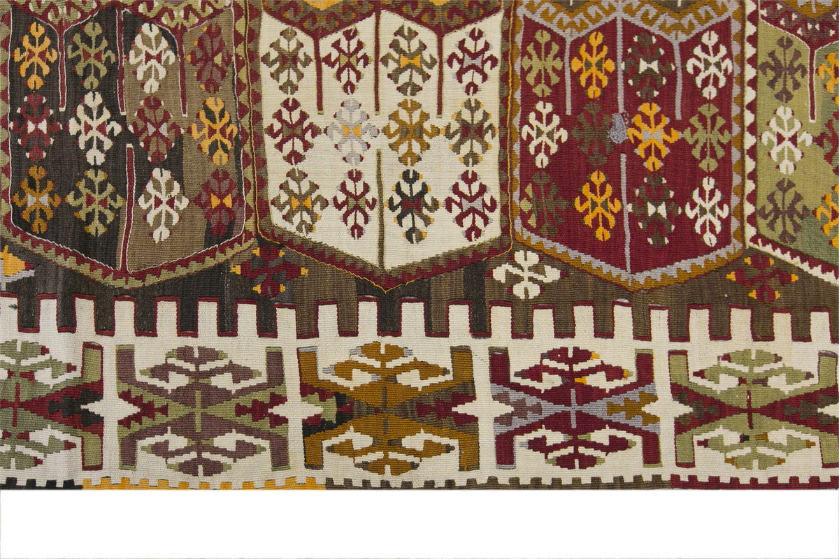 anatolian kilim, 5x11 ft kilim, 150x342 cm