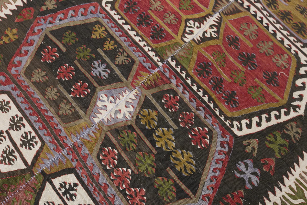 anatolian kilim, 5x13 ft kilim, 148x411 cm