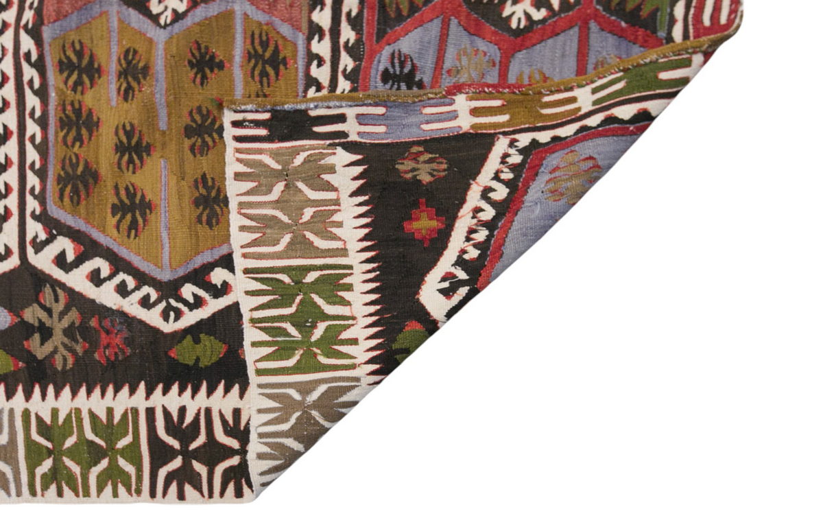 anatolian kilim, 5x13 ft kilim, 148x411 cm