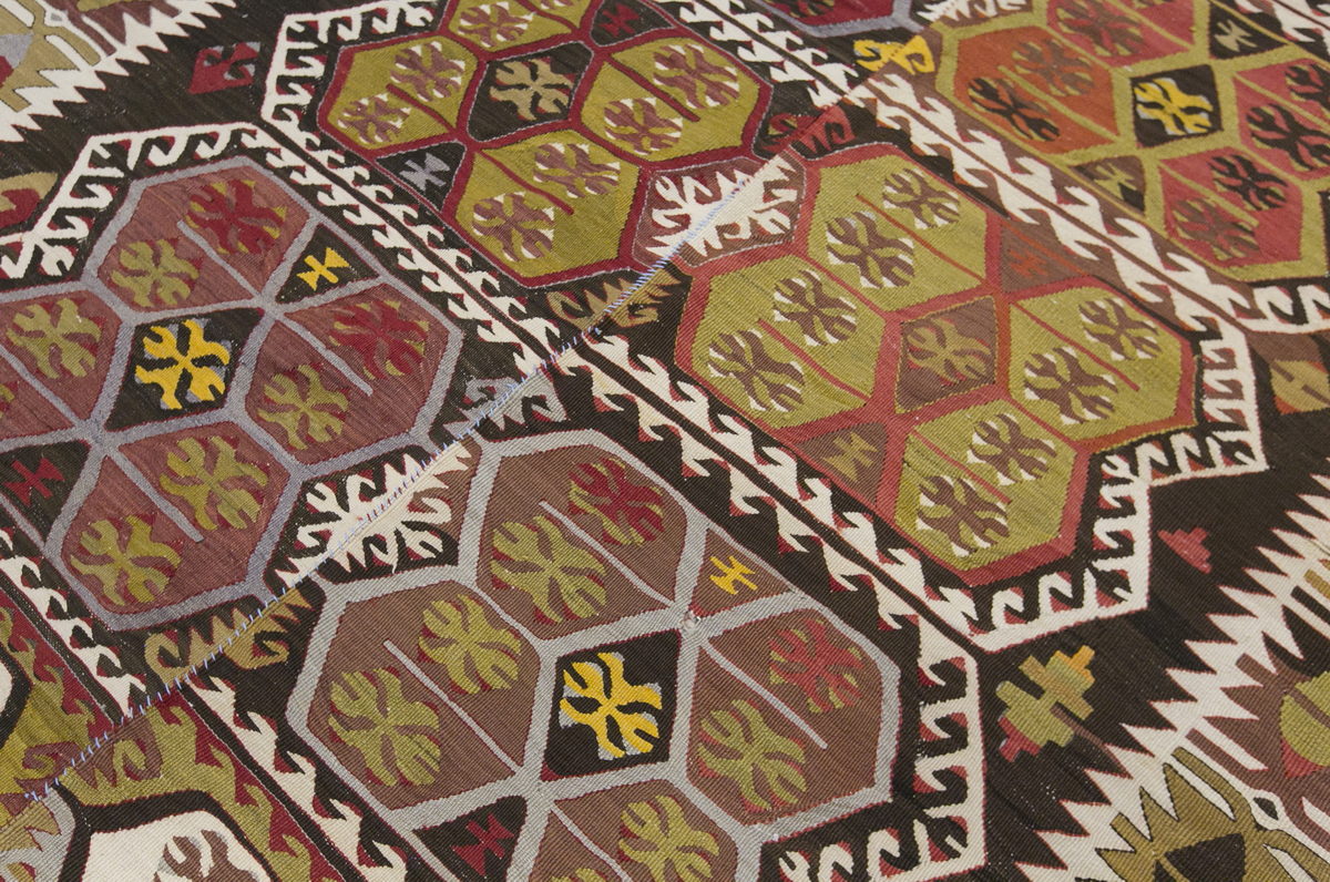 anatolian kilim, 5x13 ft kilim, 158x393 cm