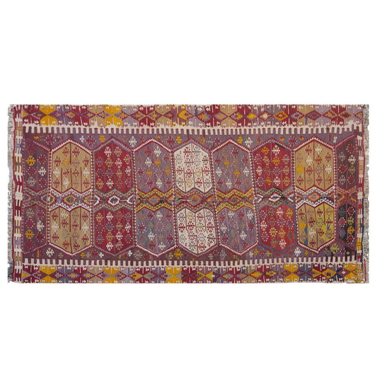 anatolian kilim, 6x11 ft kilim, 175x339 cm