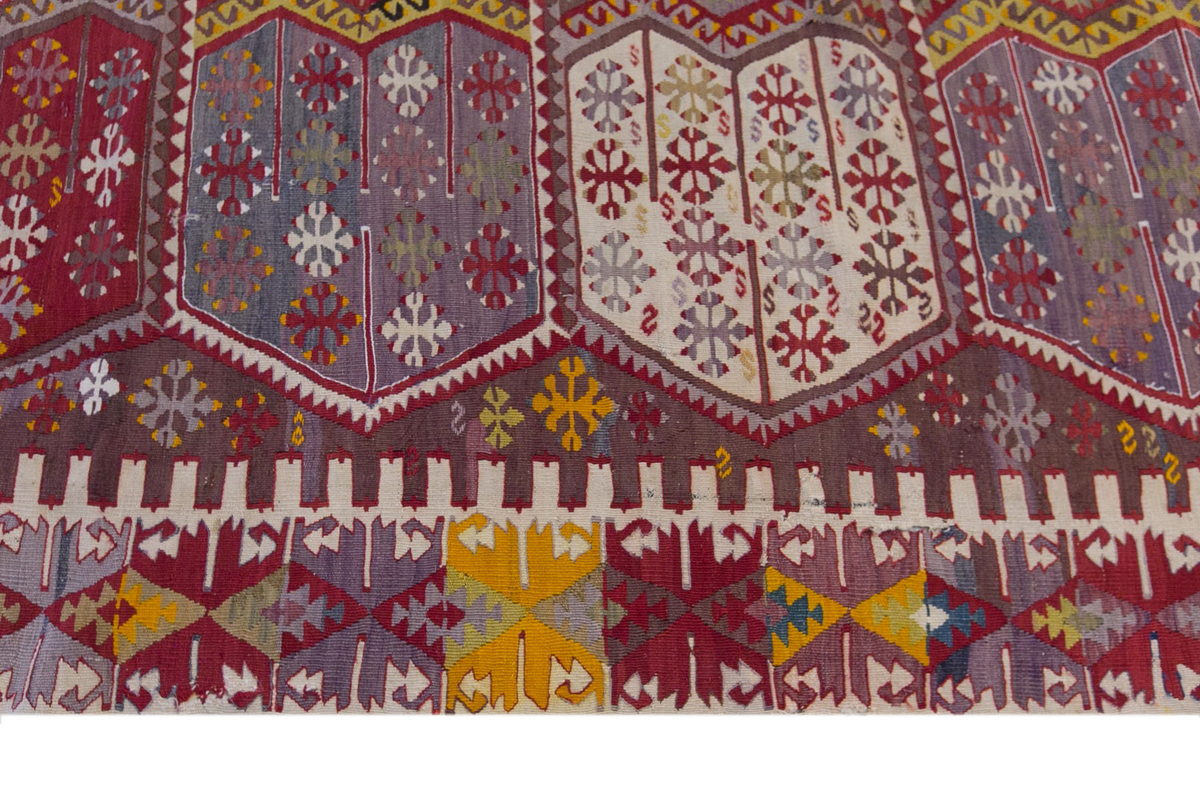 anatolian kilim, 6x11 ft kilim, 175x339 cm