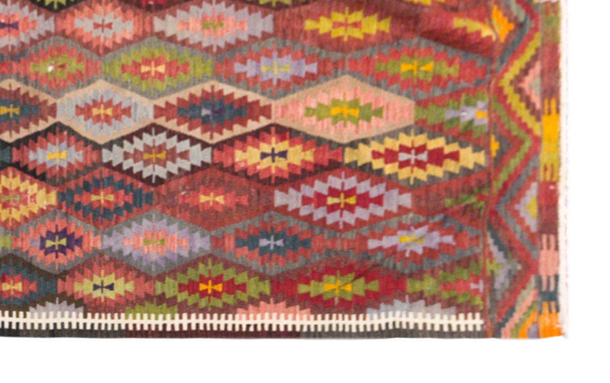 anatolian kilim, 7x11 ft kilim, 210x332 cm