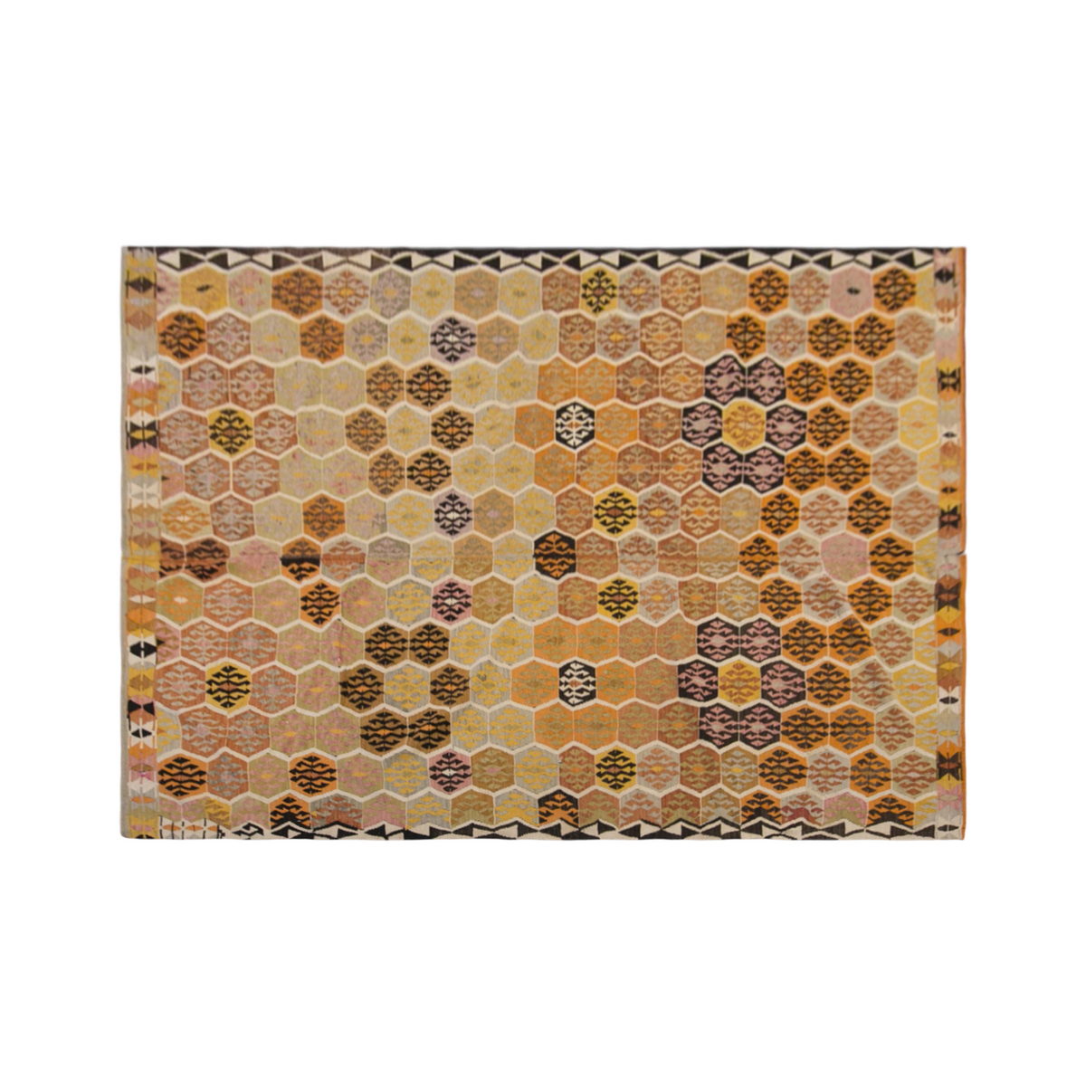anatolian kilim, 8x10 ft kilim, 236x310 cm