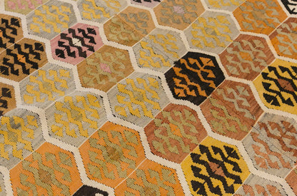 anatolian kilim, 8x10 ft kilim, 236x310 cm