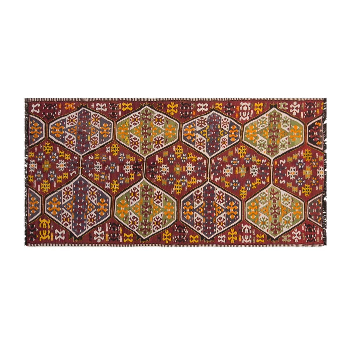 anatolian tribal, 146x290 cm, 5x10 large kilim